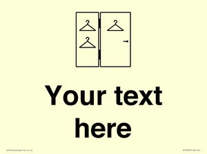 Custom information:  Large Changing room